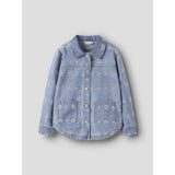 Name It Light Blue Denim Anglaise Nkfharper Dnm Anglaise Jacka 1026-Ov H