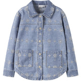 Name It Light Blue Denim Anglaise Nkfharper Dnm Anglaise Jacka 1026-Ov H