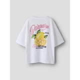 Name It Bright White Paradise Nkfhaima Ss Rlx Topp Box