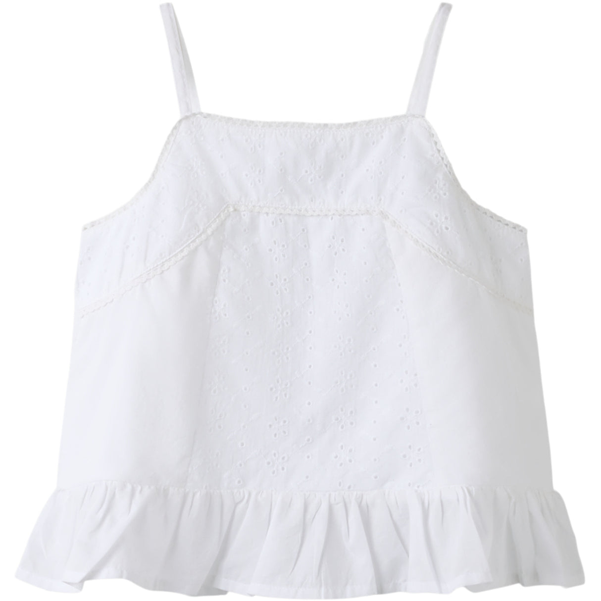 Name It Bright White Nkfhermala Rem Topp
