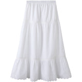 Name It Bright White Nkfhermala Long Kjol