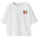 Name It Bright White Nkfjemillo Ss Rlx Topp Box