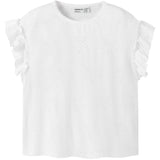 Name It Bright White Nkfjaden Sl Nreg Sh Topp
