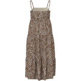 Name It Turtledove Leopard Nkfvinaya Rem Maxi Klänning