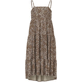 Name It Turtledove Leopard Nkfvinaya Rem Maxi Klänning