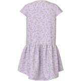 Name It Lavender Fog Little Flower Nkfvigga Capsl Klänning