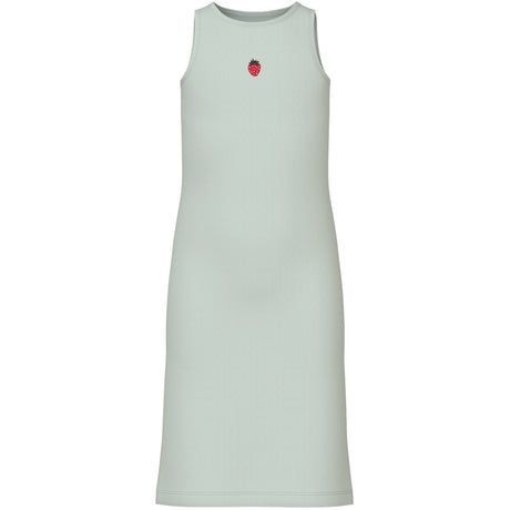 Name It Pale Aqua Strawberry Nkfvivemma Tank Slim Klänning