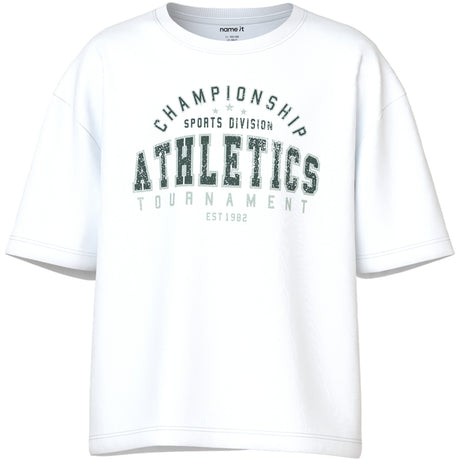 Name It Bright White Championship Nkmvalix Ss Rlx Topp