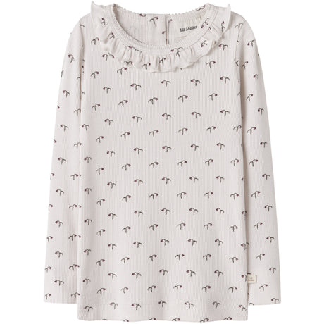 Lil'Atelier Almost Mauve Tulip Nmfgago Kis Ls Slim Topp Lil