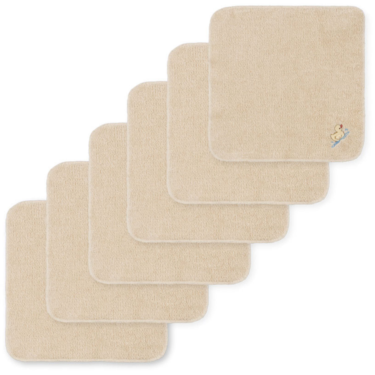 Konges Sløjd Antique White Figo 6 Pack Terry Cloth GOTS