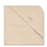 Konges Sløjd Antique White Figo Baby Handduk GOTS