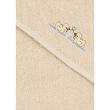 Konges Sløjd Antique White Figo Baby Handduk GOTS