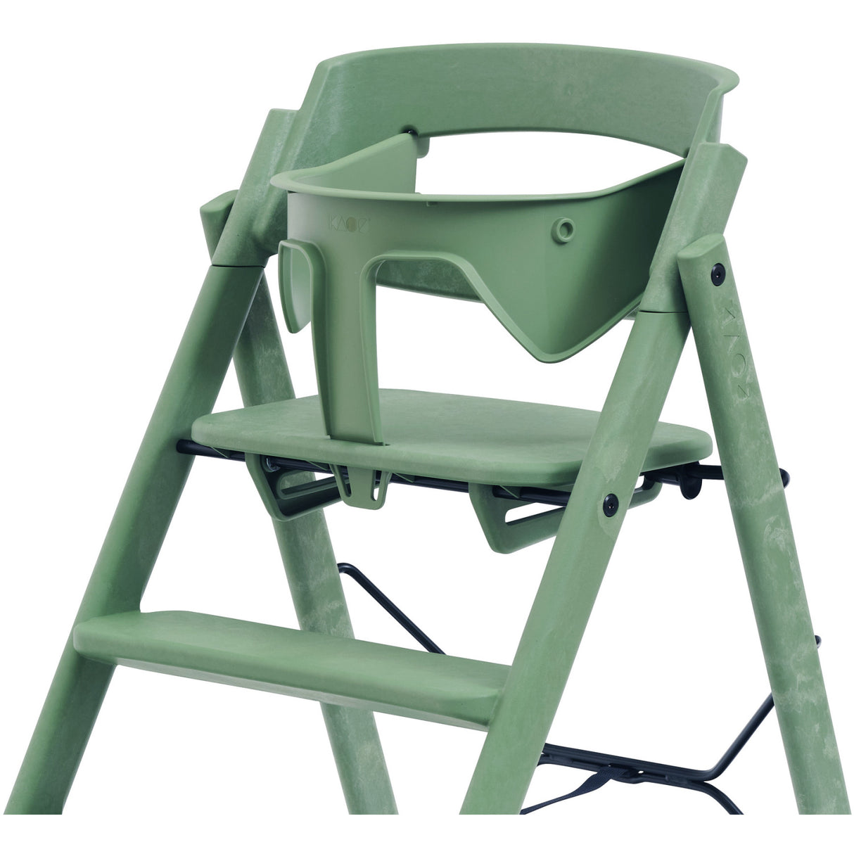 KAOS Mineral Green Klapp High Stol Recycled Med KLAPP® Safety Rail & Tray Bundle