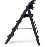 KAOS Charcoal Black Klapp High Stol Recycled Med KLAPP® Safety Rail & Tray Bundle