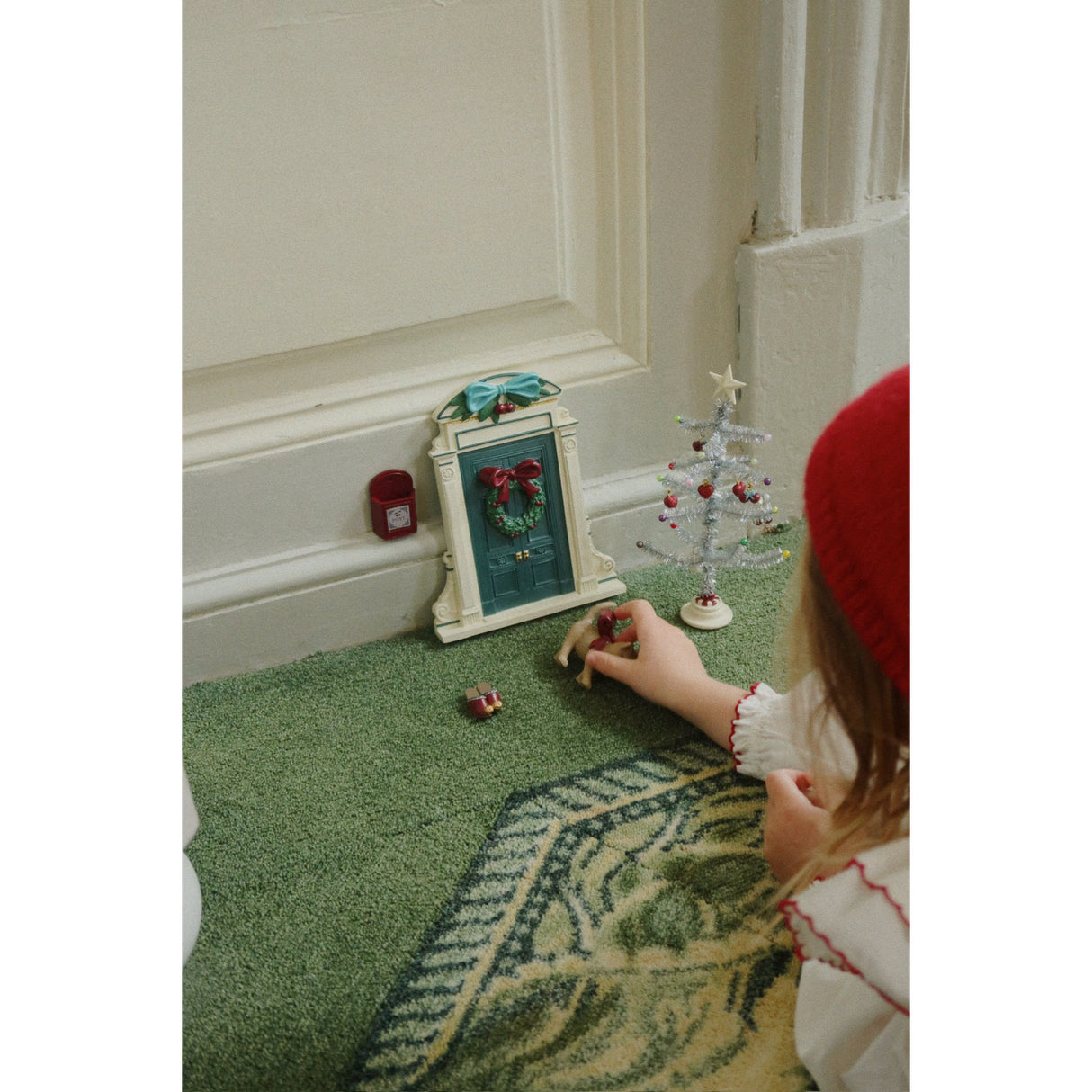 Konges Sløjd Christmas Red Christmas Stickad Mössa