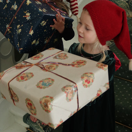 Konges Sløjd Christmas Red Christmas Stickad Mössa