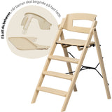 KAOS Desert Sand Klapp High Stol Recycled Med KLAPP® Safety Rail & Tray Bundle