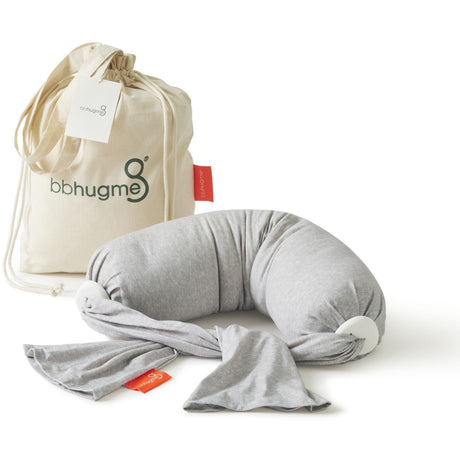 bbhugme Grey/Melange Nursing Kudde