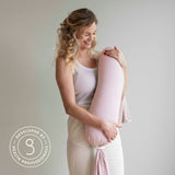 bbhugme Pink/Melange Nursing Kudde