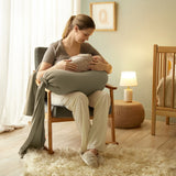 bbhugme Olive/Black Pregnancy Kudde