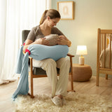 bbhugme Eucalyptus/Coral Pregnancy Kudde