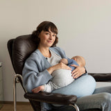 bbhugme Blue/Melange Nursing Kudde