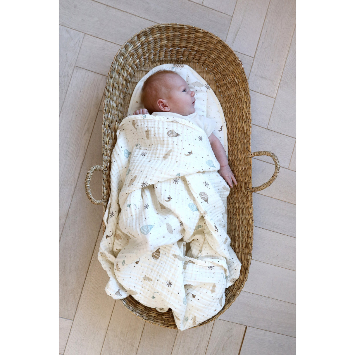 Cam Cam Copenhagen Dreamland Muslin Baby Filt