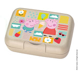 Koziol Organic Sand Lunch Box Med Separation Skål Candy L Peppa Pig