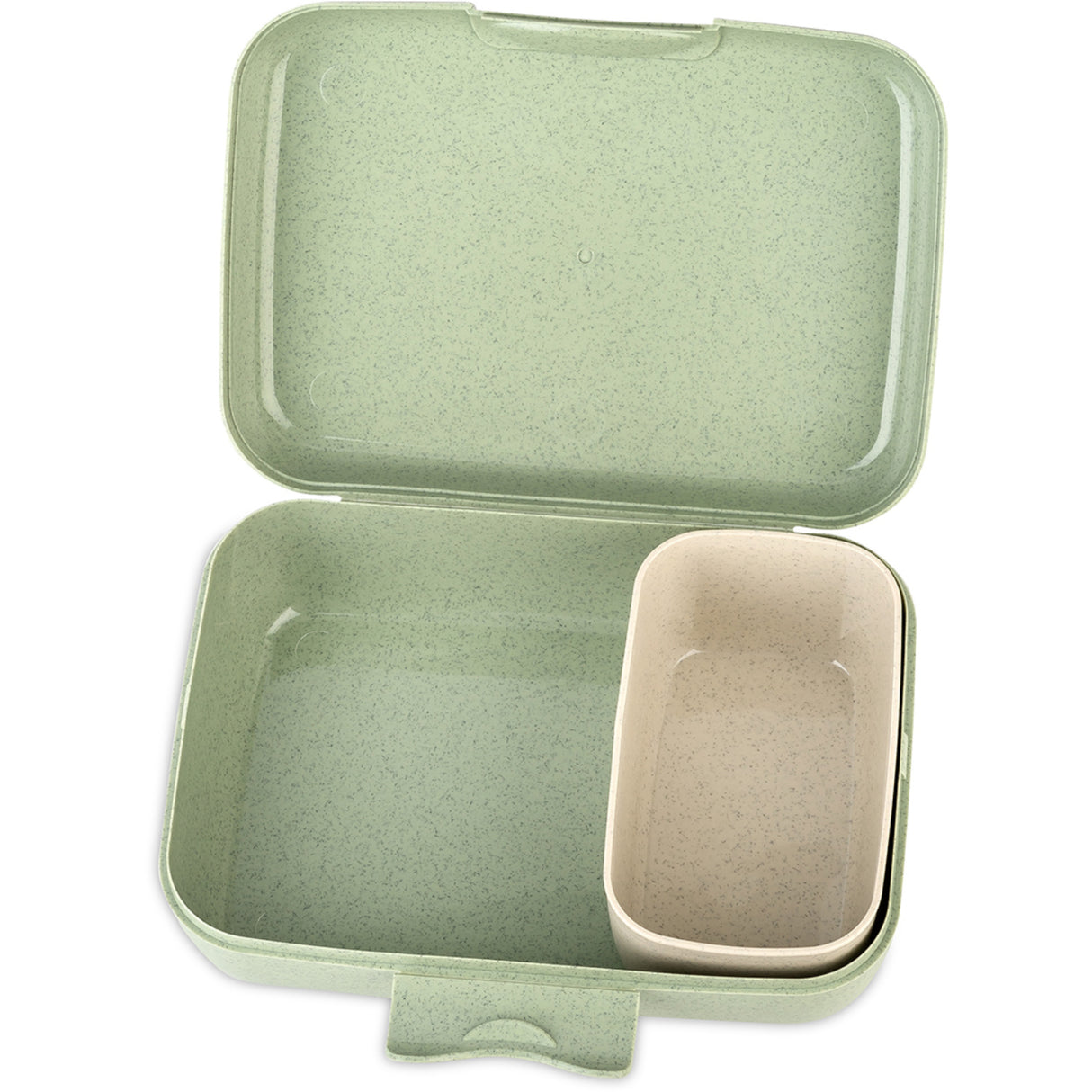 Koziol Organic Green Lunch Box Med Separation Skål Candy L Harry