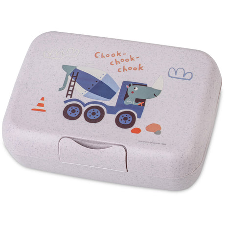 Koziol Organic Purple Grey Lunch Box Med Separation Skål Candy L Trucks