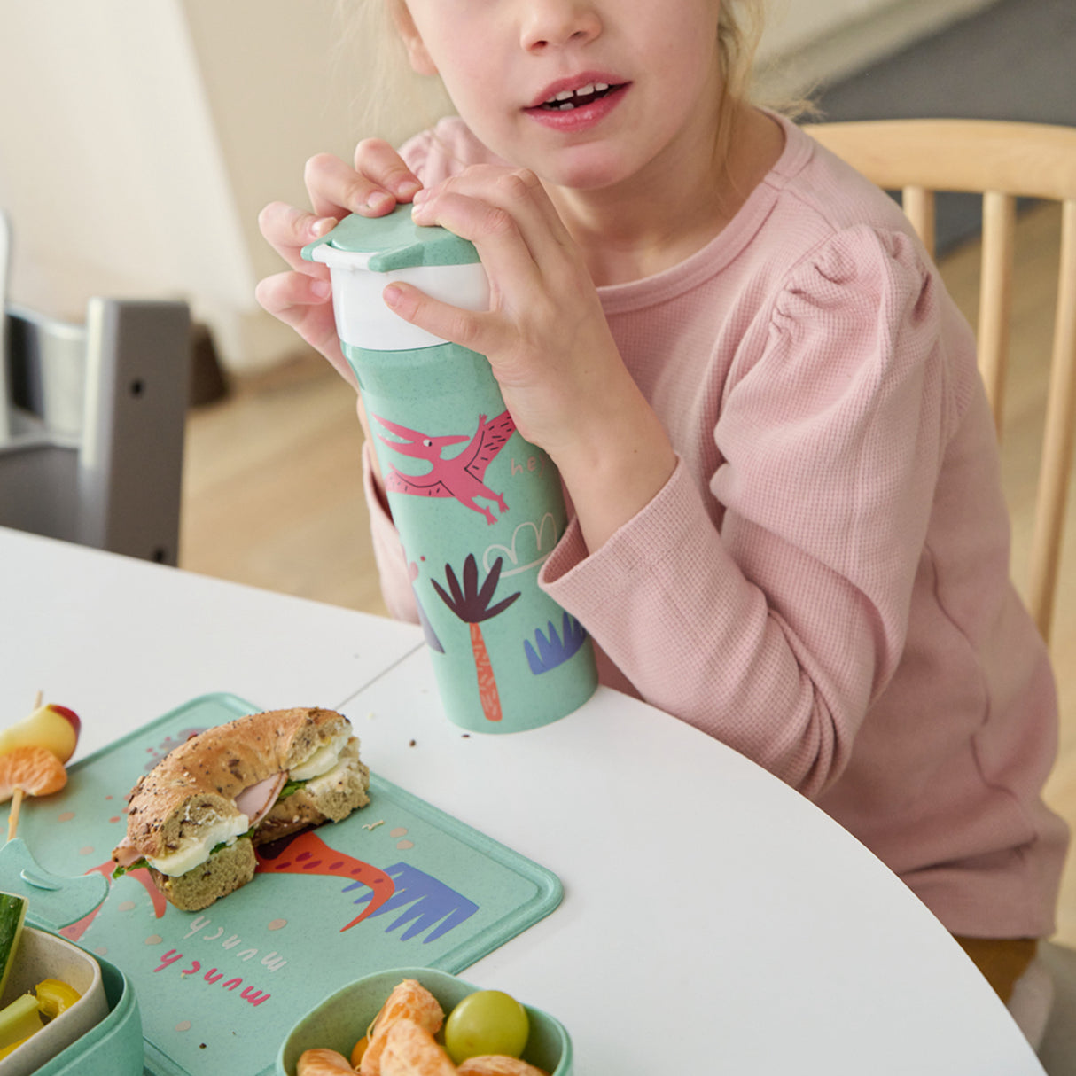 Koziol Organic Sage Green Water Flaska 500Ml Stan 0,5 Rex