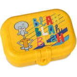 Koziol Organic Honey Yellow Lunch Box Sett Pascal Ready Mini Spongebob Squidward