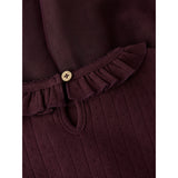 Lil'Atelier Catawba Grape Nmfsolange Ls Tyll Klänning Lil