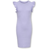 kids ONLY Sweet Lavender Kogdrea Life S/S Klänning Jrs Noos