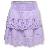 kids ONLY Lilac Breeze Koglou Life Emb Layered Kjol Wvn