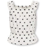 kids ONLY Cloud Dancer Black Dots Kogsweta Sl Topp Wvn