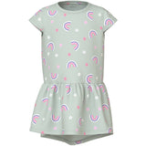 Name It Pale Aqua Rainbow Nmfvigga Capsl Klänning F1 Noos