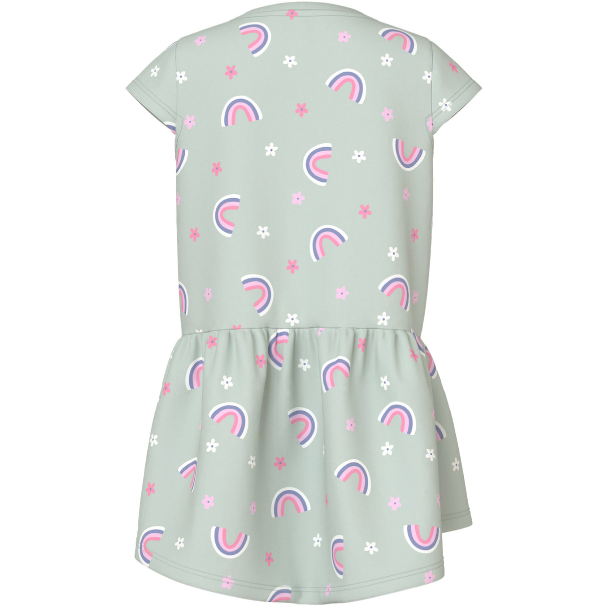 Name It Pale Aqua Rainbow Nmfvigga Capsl Klänning F1 Noos
