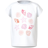 Name It Bright White Sea Shells Nmfvigea Capsl Topp