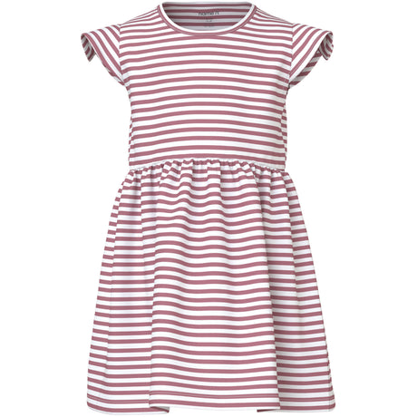 Name It Bright White Mesa Rosa Nmfvinanna Capsl Klänning