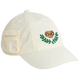 Mini Rodini Off-white E.T Emb Nylon Pocket Keps