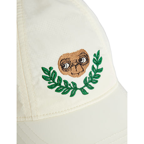 Mini Rodini Off-white E.T Emb Nylon Pocket Keps