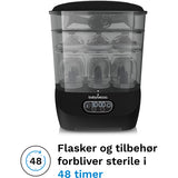 Baby Brezza Black Sterilizer Dryer Advanced