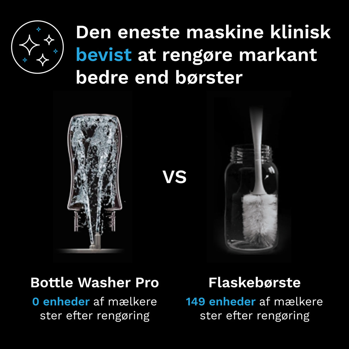 Baby Brezza Black Flaska Washer Pro