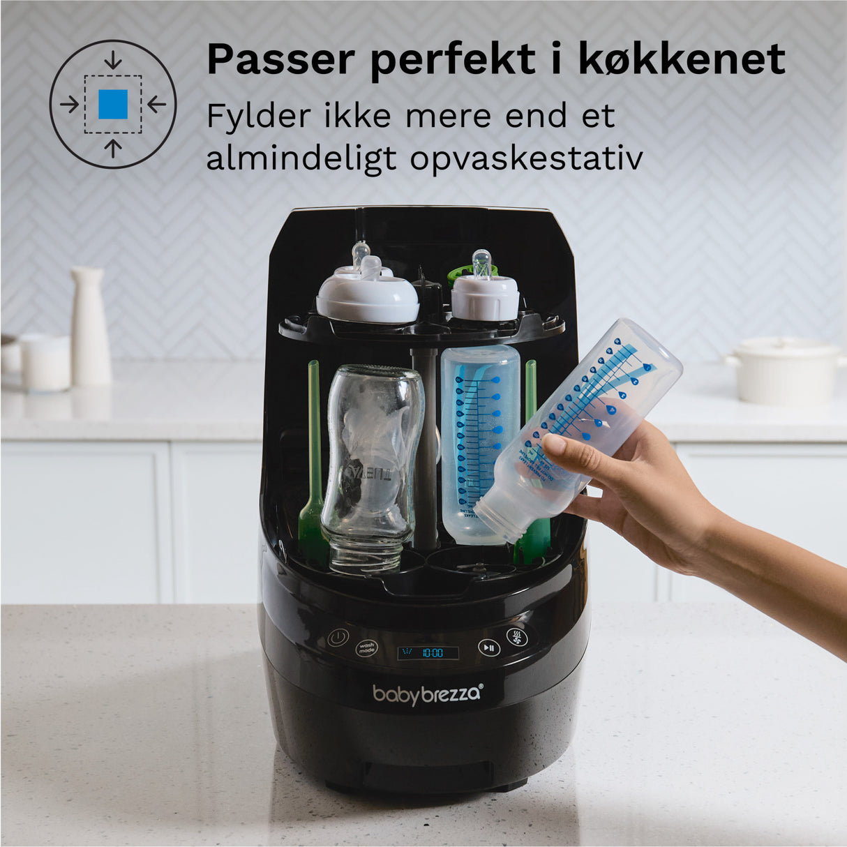 Baby Brezza Black Flaska Washer Pro