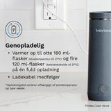 Baby Brezza Black Superfast Portable Flaska Warmer
