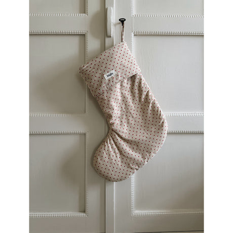 Lalaby Red Dot Christmas Stocking