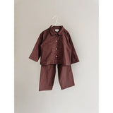 Lalaby Indigo Check Classic Pyjamas