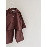 Lalaby Indigo Check Classic Pyjamas