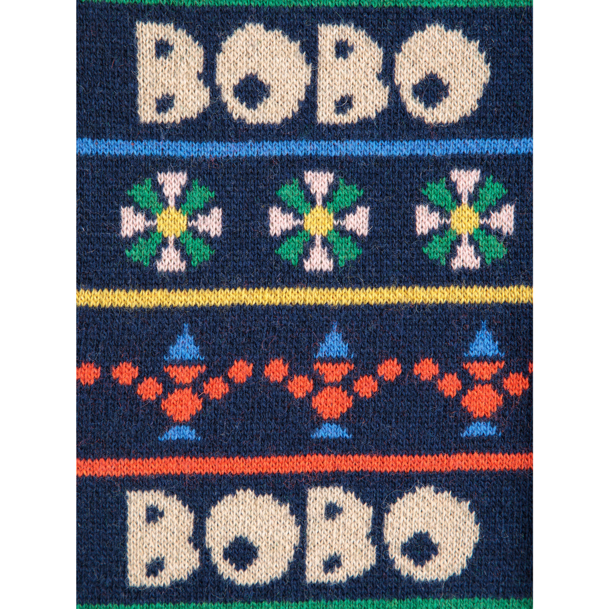 Bobo Choses Multicolor Toys All Över Stickad Väst